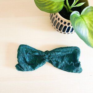 🌻 FREE PEOPLE Bralette Emerald Green Lace XS FP Intimately